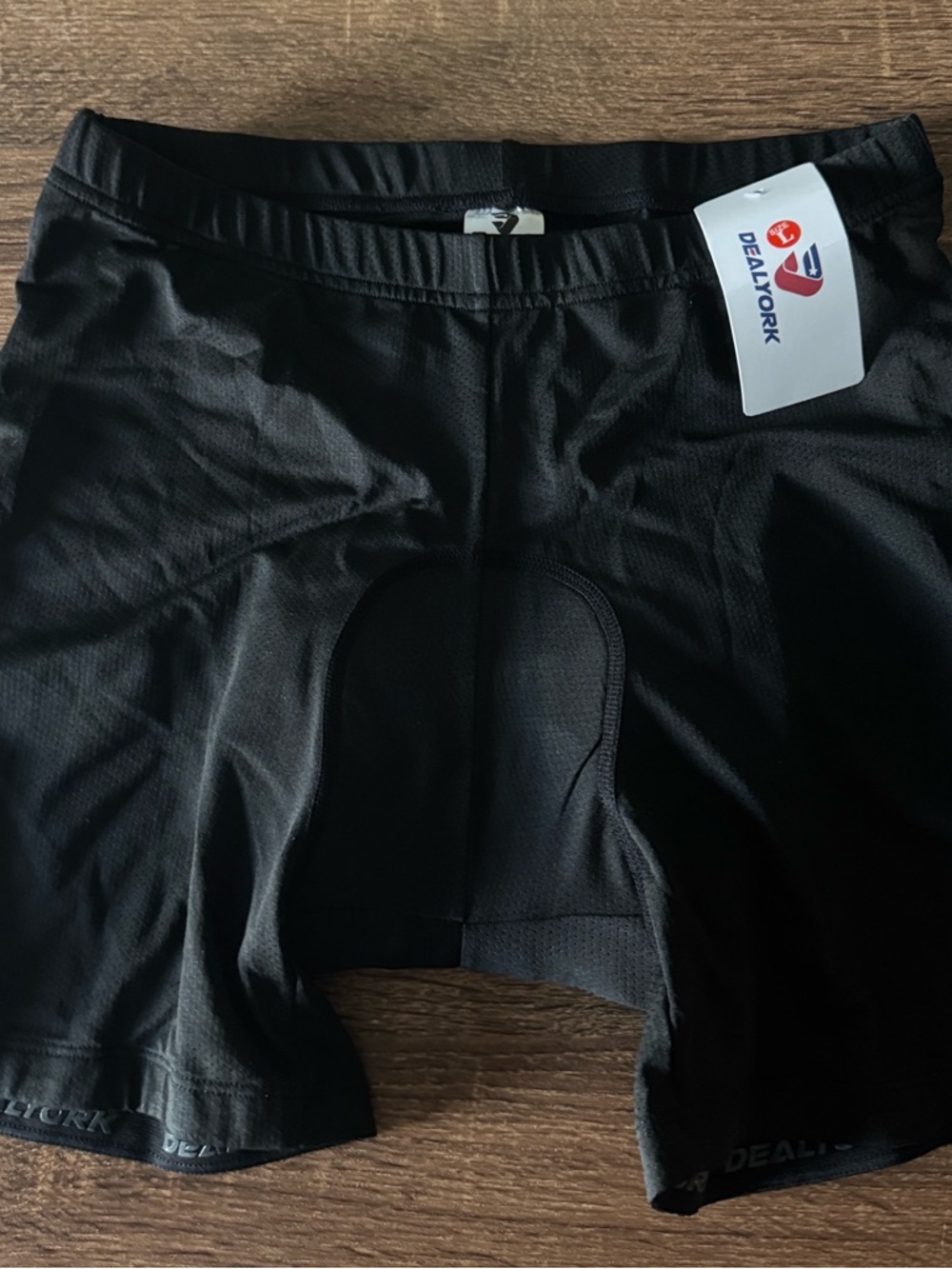 Men’s Black Padded Cycling Liner Shorts